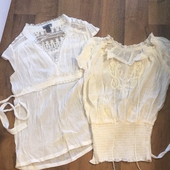 Tops - Two Bohemian tops!! Tops - Two Bohemian tops!!